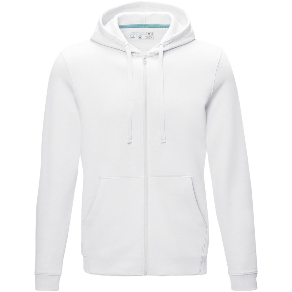 Ruby heren biologische gerecyclede hoodie met volledige rits