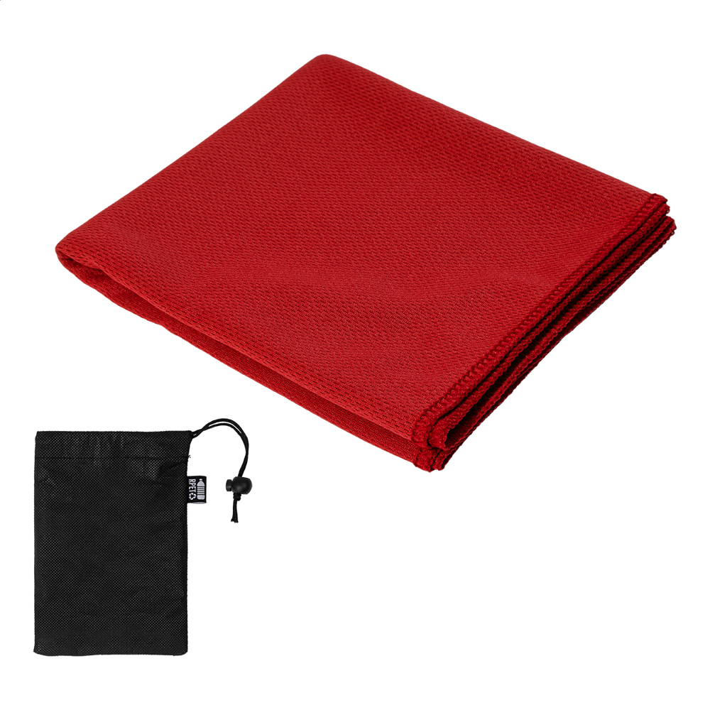 Endure - RPET handdoek - Rood