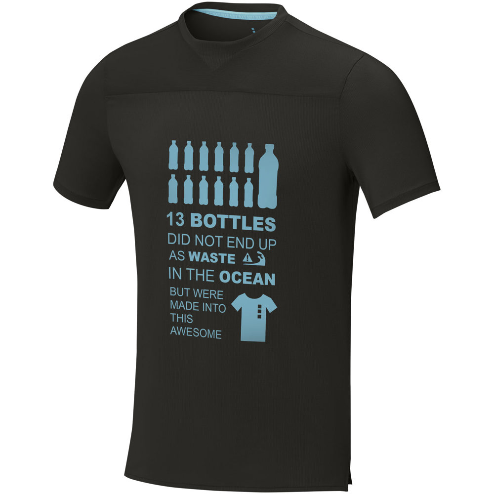 Borax Heren T-shirt met korte mouwen, cool fit, GRS gerecycled
