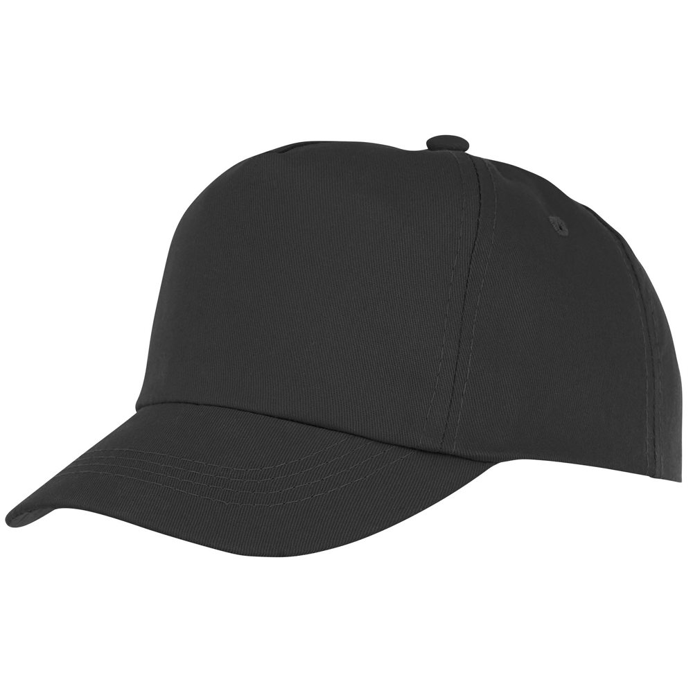 Feniks 5 panel kinder cap - Zwart