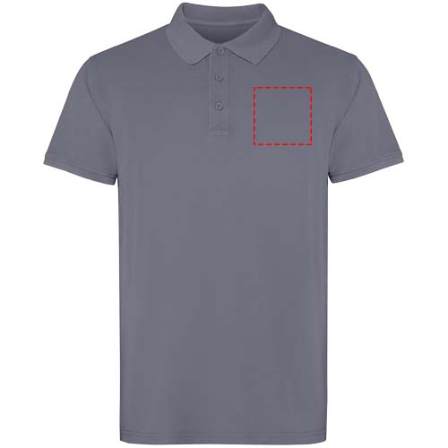 Cobain unisex polo met korte mouwen 