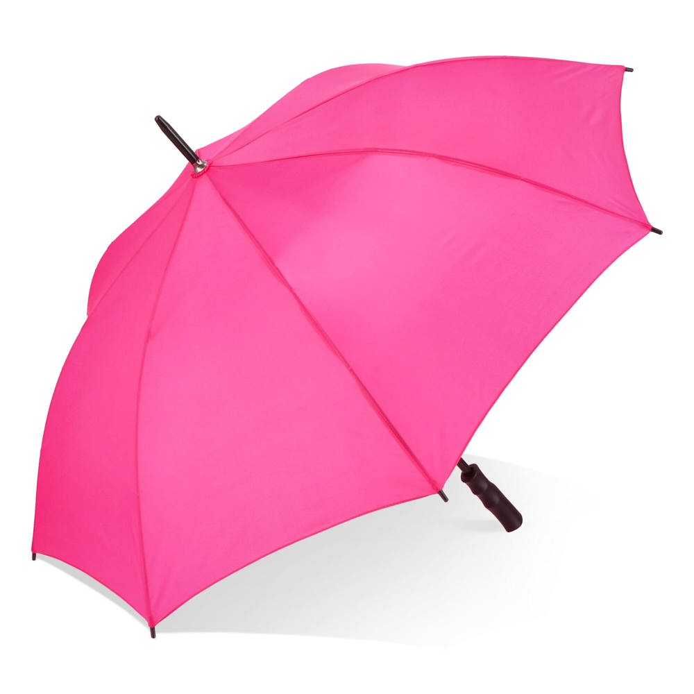 Bosco 190T Polyester 23" Stok paraplu Auto open - roze