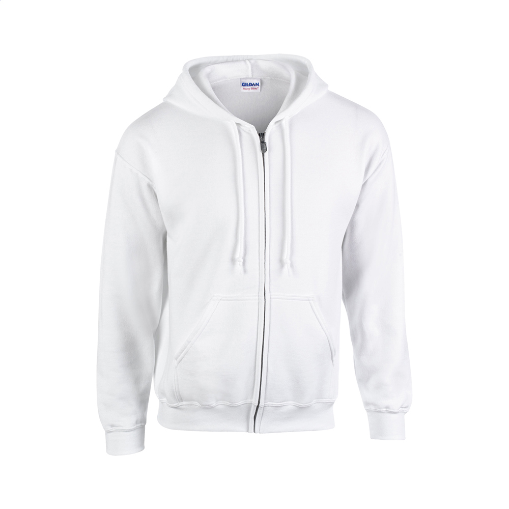 GI18600 - sweatshirt met rits - Wit