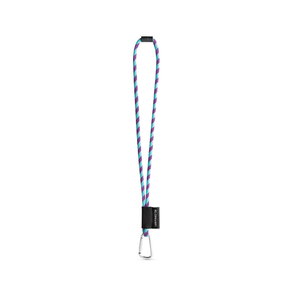 75089. Lanyard Tube Long Set II. Standaard modellen - Paars, Licht blauw