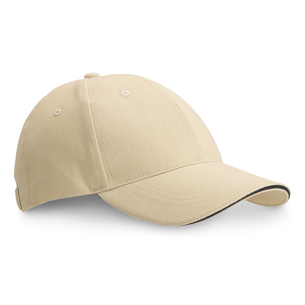 CHRISTOPHE. 100% katoenen sandwichpet (260 g/m²) - Beige