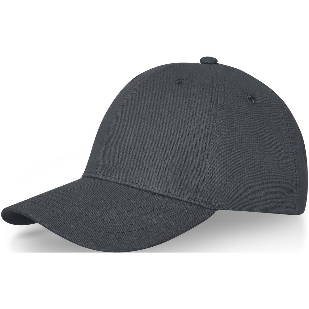 Davis 6 panel cap - Stormgrijs