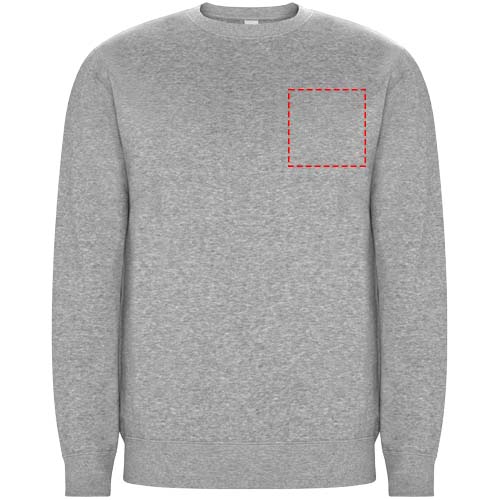 Batian biologisch katoenen uniseks sweater met ronde hals
