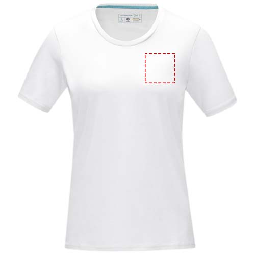 Azurite dames T-shirt met korte mouwen biologisch textiel