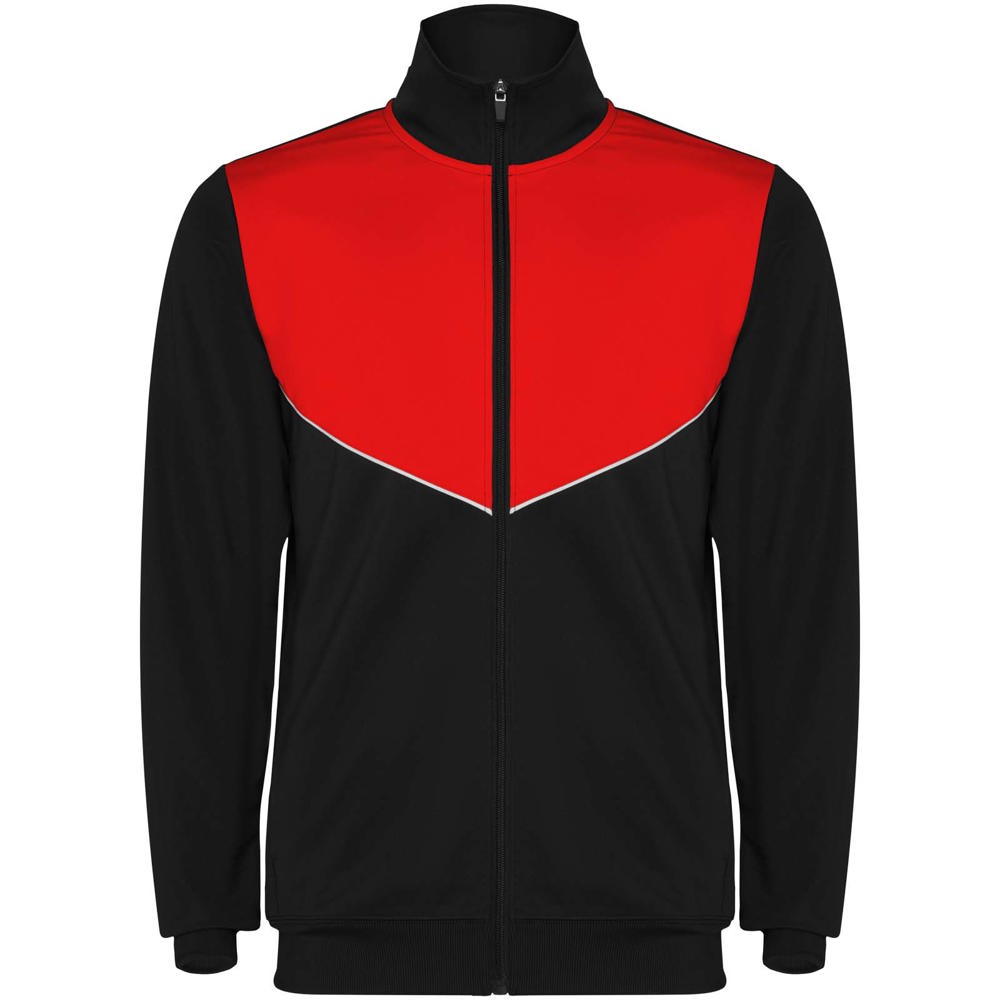 Evans unisex trainingspak - Zwart, Rood