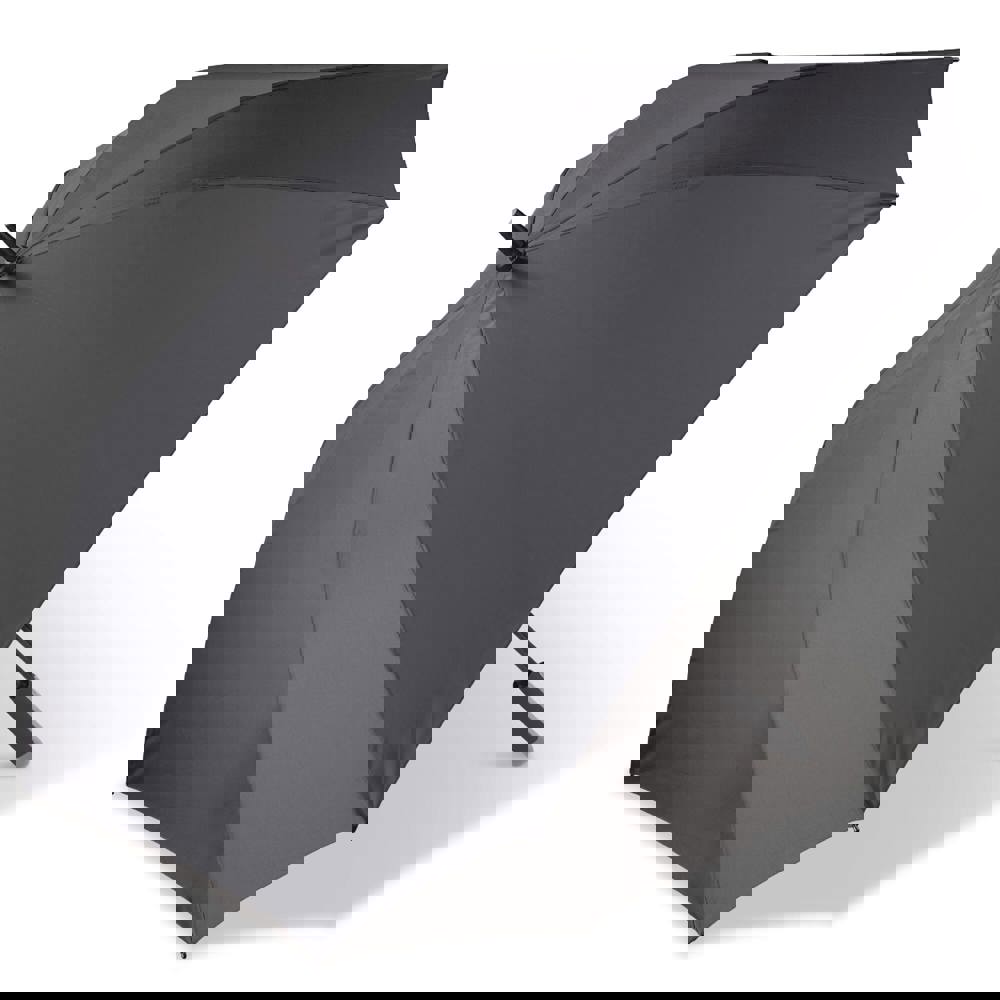 Deluxe vierkante paraplu met draaghoes 27” auto open