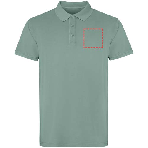 Cobain unisex polo met korte mouwen 
