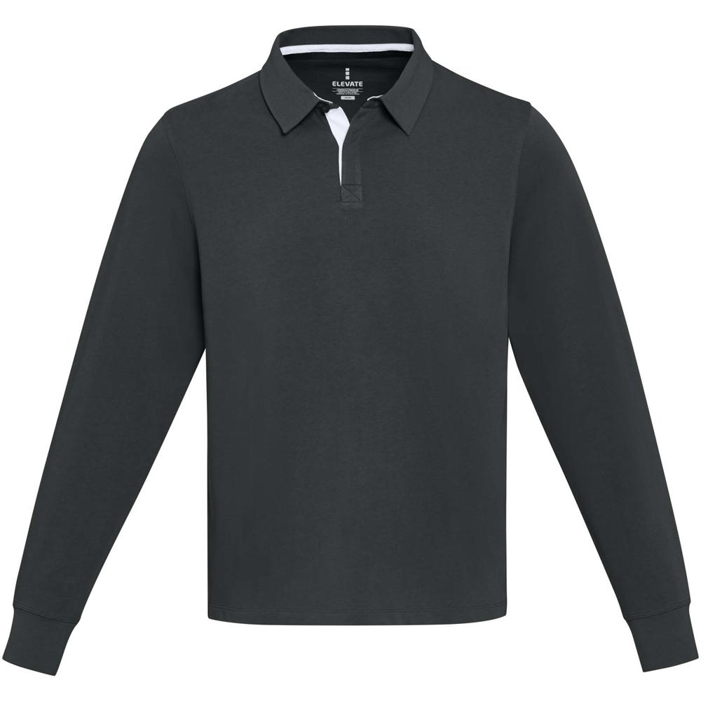 Clyde unisex organic rugbypolo sweatshirt 