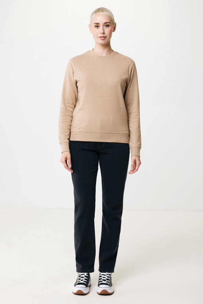 IQONIQ Denali gerecycled katoen sweater ongeverfd