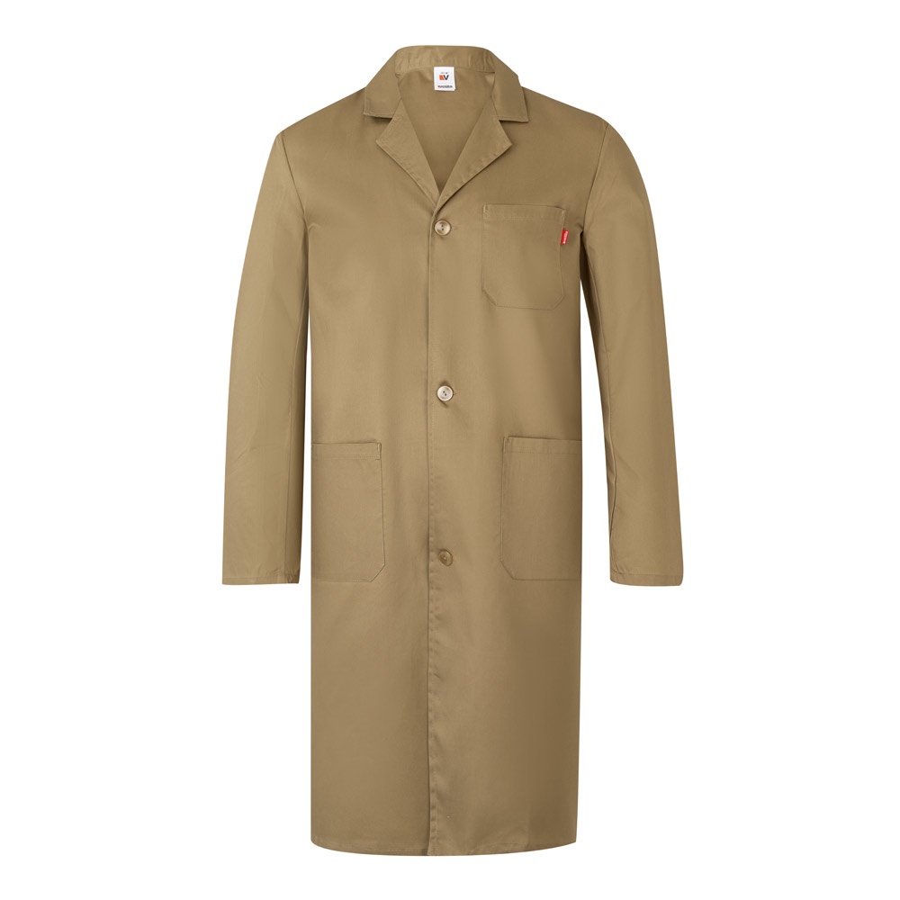 VL DANU. Keper blouse (175g/m²), van katoen (35%) en polyester (65%) - Naturel