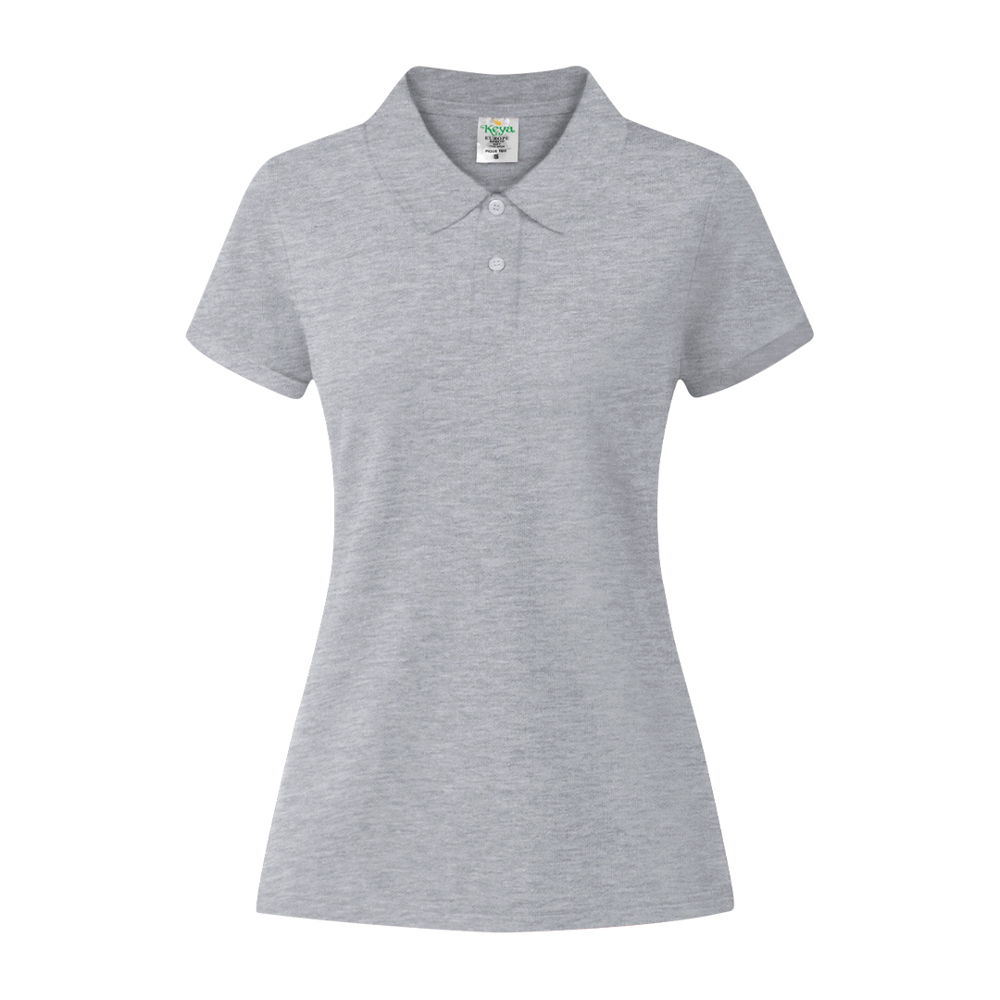 Dames Kleuren Polo Shirt "keya" WPS180 - GRI