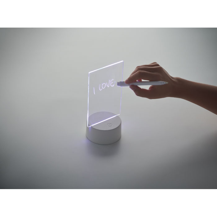 LEDMEMO - Verlicht LED memobord