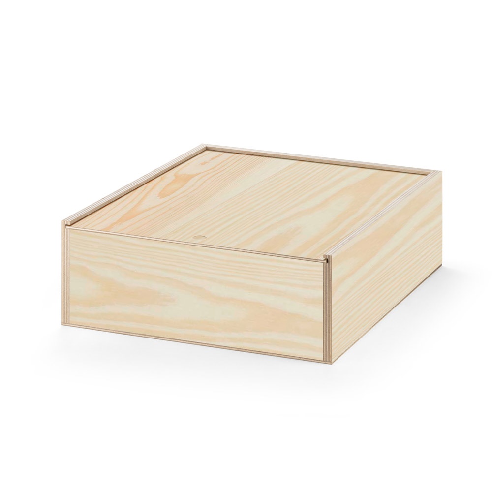 BOXIE WOOD L. Houten doos L