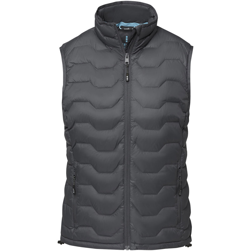 Petalite GRS gerecyclede geïsoleerde down bodywarmer voor dames