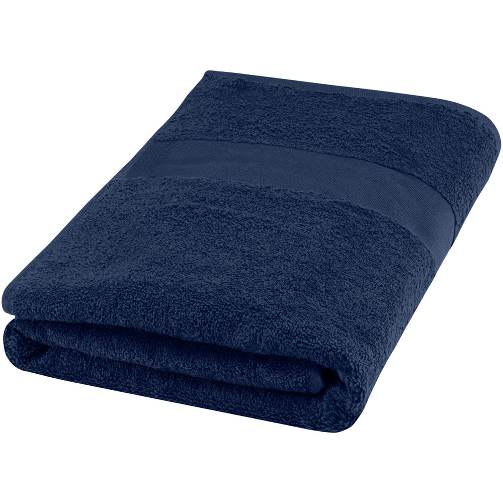 Amelia handdoek 70 x 140 cm van 450 g/m² katoen - Marineblauw
