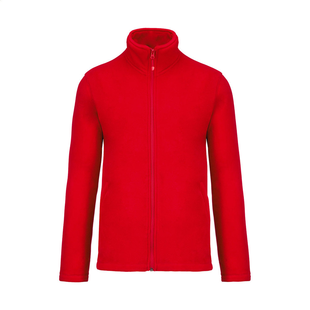 KA911 - full zip fleece jas - rood