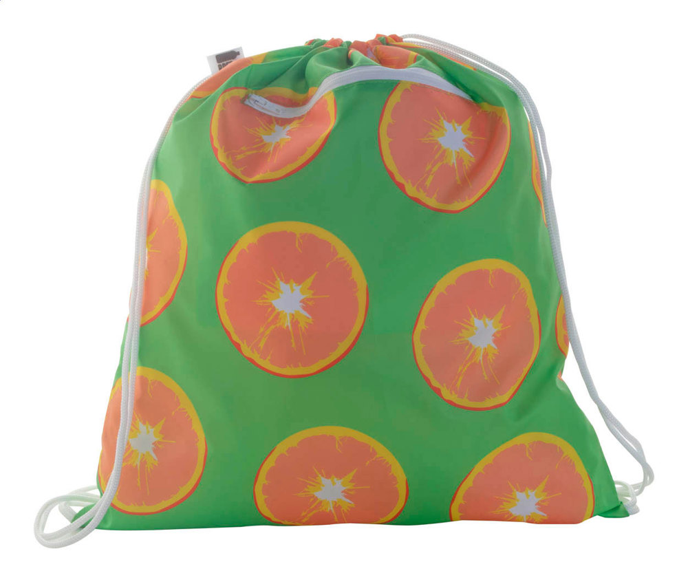 CreaDraw Zip RPET - custom made tas met trekkoord