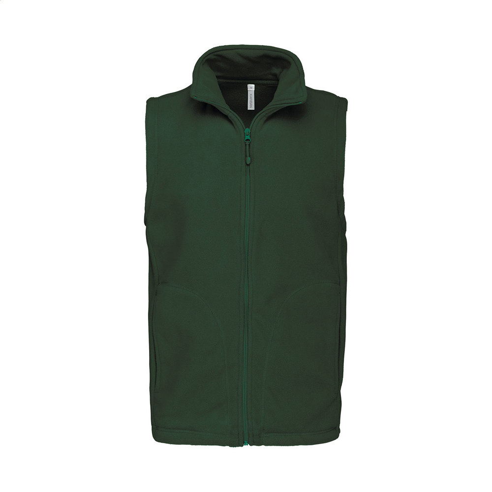 KA913 - fleece bodywarmer vest - Groen