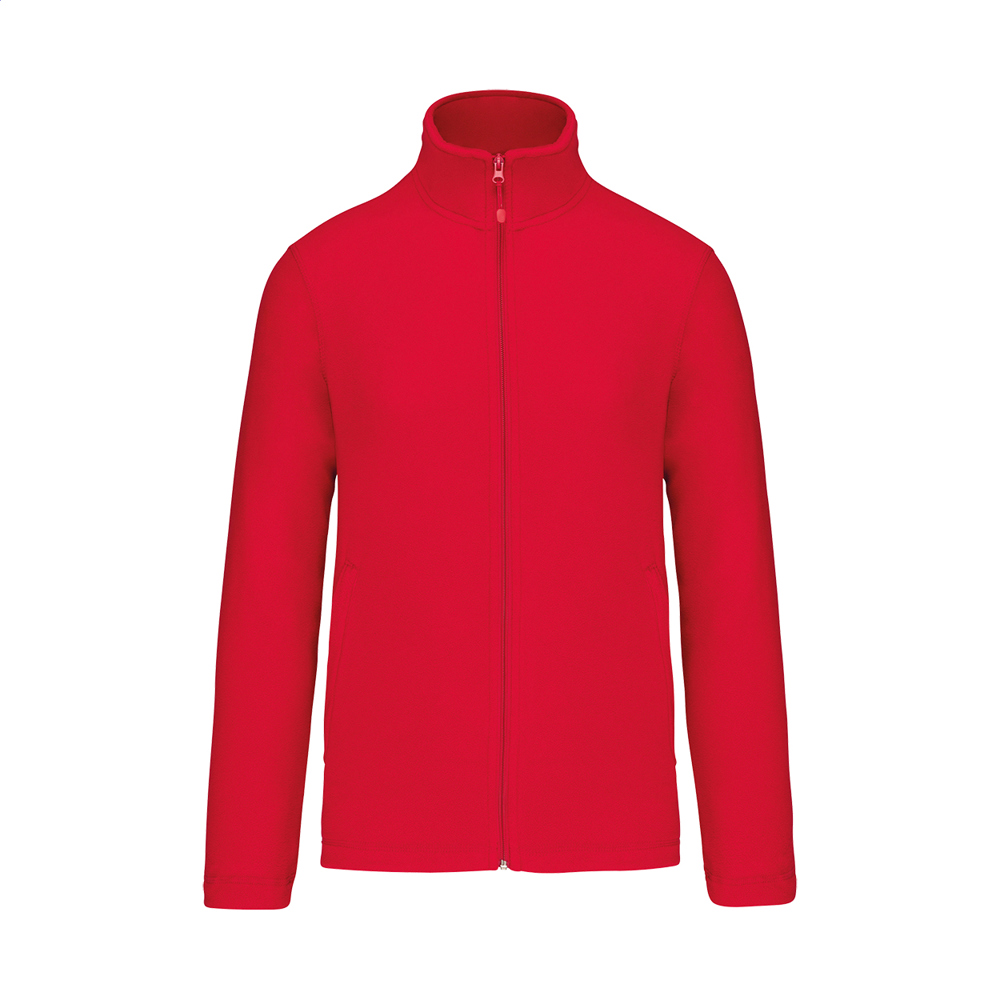 KA9102 - full zip fleece jas - rood