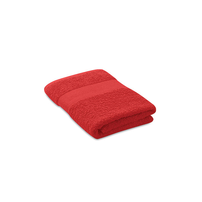 TERRY - Handdoek organisch 100x50 - Rood