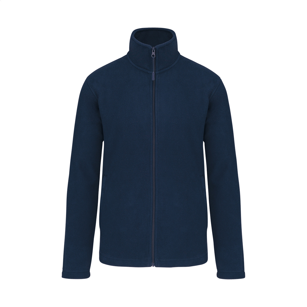 KA9102 - full zip fleece jas - donker blauw