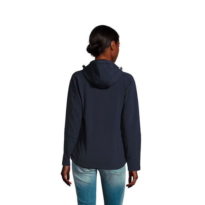 REPLAY WOMEN - REPLAY DAMES HOOD SOFTSHELL